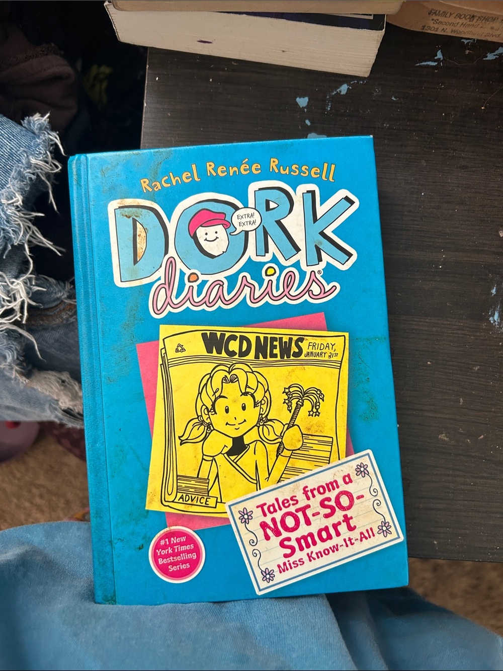 Dork Diaries: Tales from a Not-So-Smart Miss Know-It-All - Blue Hardcover